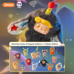 JOTOYS Q.Kid Wave Club Series MINI Plush Blind Box [Cute Collectible Charm Toy Gift]