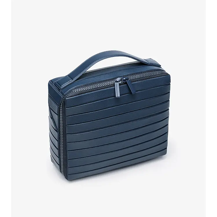 Spacious Handheld Toiletry Bag for Travel & Cosmetics