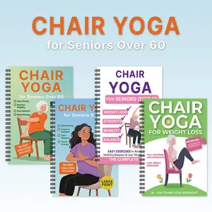 Chair Yoga for Weight Loss, Yoga Sit, Elderly Chair Exercise Equipment, Comfortable & Durable Design, Ideal for Home Use, Enhance Your Workout Routine