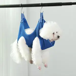 PetGrooming Hammock for Dogs & Cats - Breathable Mesh Material, Ideal for Nail Trimming & Grooming, Suitable for Small Pets 1-11lb, Easy-to-Use Sling Harness