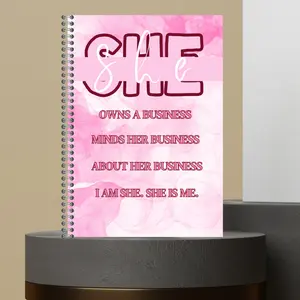 32. All About My Business 2026 Business Planner Spiral Journal Small Business Owners Planner