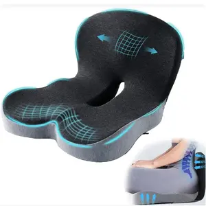 Lumbar & Hip Cushion with Removable Washable Cover - Posture for Lower Back, Office Chair & Car Seat Pad, All-in-One Backrest for Prolonged Sitting fathers day gift ideas Ergonomic Support graduation gifts teacher appreciation gifts