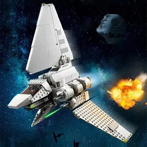 Empire Shuttle Star Series Building Block Model Toy, Iconic Heavy Cargo Aircraft Model, Rocket Model Kit Perfect Birthday or Christmas Gift for Aviation Enthusiasts, Building Blocks Model