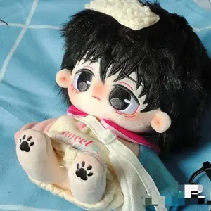 20cm Animation Jujutsu Kaisen Stuffed Cotton Doll Toys Kawaii Okkotsu Yuta Dress-up Cotton Doll Gift Puppets Collectibles Xmas