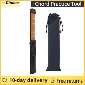 Portable Mini 6 Fret Guitar Practice Hands Training Tool Chord Trainer