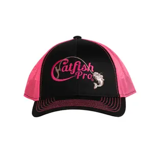 Catfish Pro Tournament Series Pink Snapback Hat - Stylish Design, Comfortable Fit, Ideal for Fishing and Casual Outings