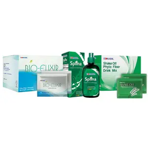 EDMARK Wellness Pack – Shake Off Phyto Fiber Pandan, Splina Liquid Chlorophyll 500ml & Bio-Elixir Powder Sachet | 3-Item Supplement Set