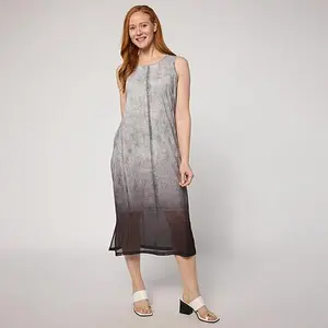 G by Giuliana denim-like stretch dress