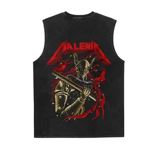 Elden Ring Game Vintage Tank 90s Graphic Sleeveless Tank Tops Men Vest Streetwear Outfits Men Vacation Outfits Sleeveless Shirt