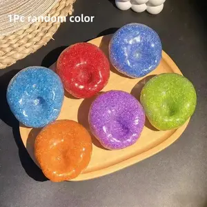 Colorful Vacuum Shapeable Squeeze Squishies Stress Relief Noise Ball - Hand Exercise, Anxiety Relief Toy for Grown-Ups, Hand-Painted Triple Snowman Spider Web Shooter emoji fidgets unique party favor