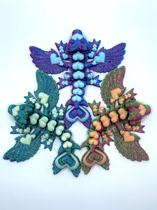 Articulated_Tiny Heart Dragon_3-Pack