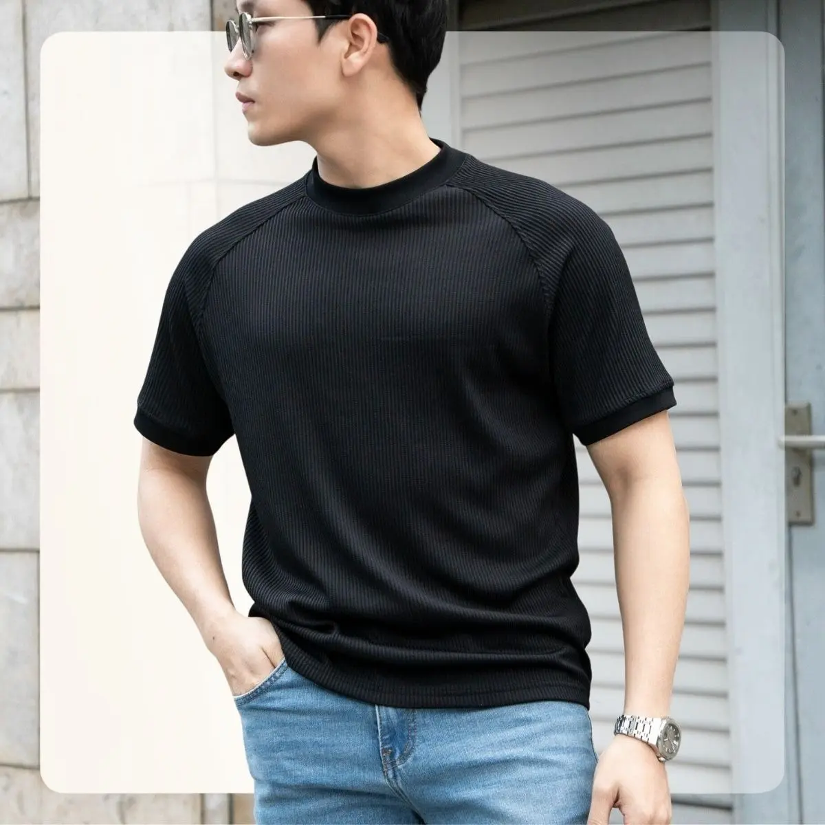 Unisex Plain T-Shirt, Classic Short Sleeve Crew Neck Casual Tee, Soft Comfortable Everyday Top