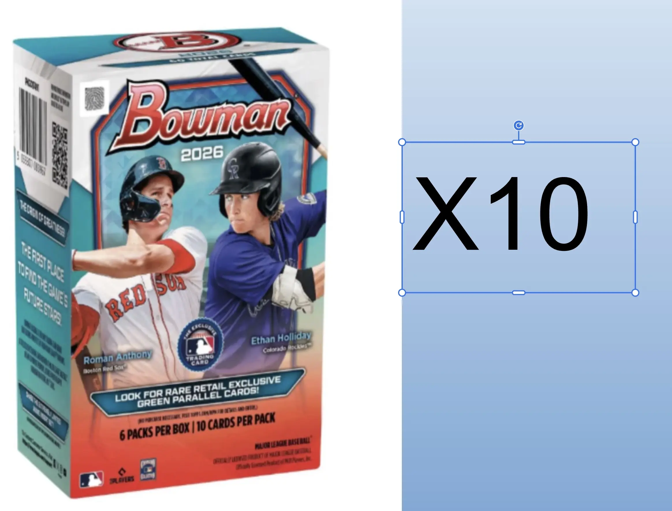 MLB 2026 Bowman Blaster X10 - Break #060