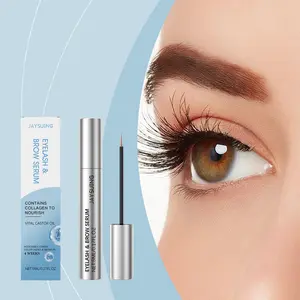 Jaysuing Eyelash Brow Serum Nourish Roots Eyelash Lengthening Serum Longer Thicker Gentle Non-irritating For Lashes & Brows