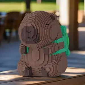 15293-Piece Creative DIY Mouse Building Blocks, Fun Educational Toy for Adults, Unique Home Decor, Perfect Birthday and Christmas Gift, Building Block Model