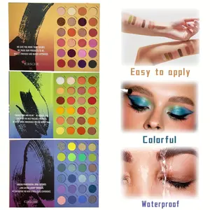 72 Color Super Large Plate Multi Layer EyeShadow Palette Durable Makeup Without Fading Pearl Matte Dry Wet Powder Earth Color Pink Multi Function Beauty Book Eyeshadow