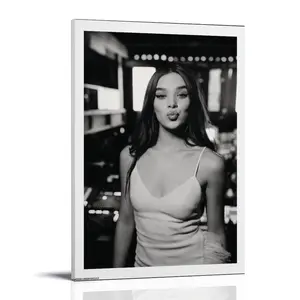 Hailee-Steinfeld Poster Posters Music Album Cover Posters Canvas Wall Art High-Resolution Vintage Band & Artist Prints for Room