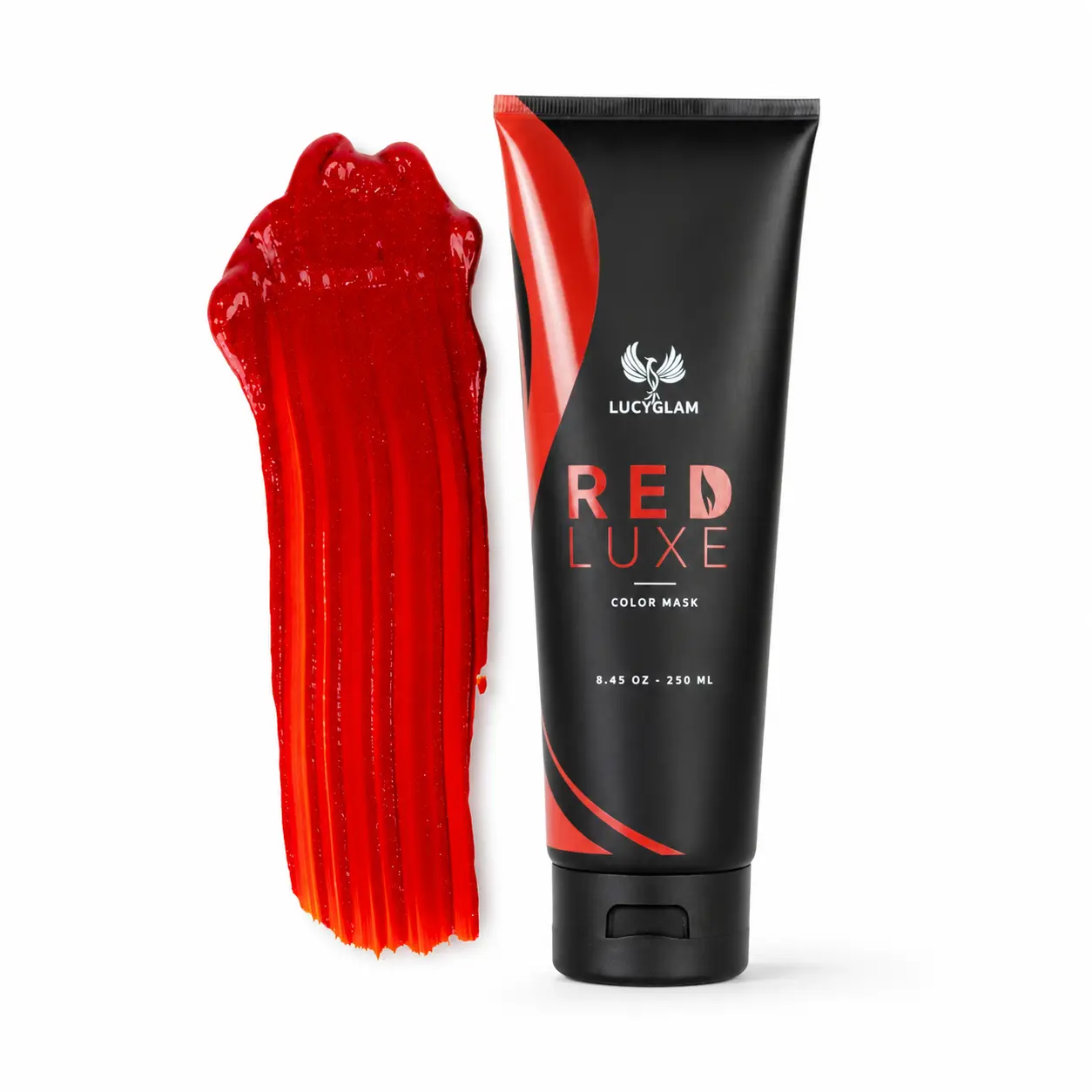 LUCYGLAM Red Luxe  Red Hair Color Mask - Coloring mask for red hair