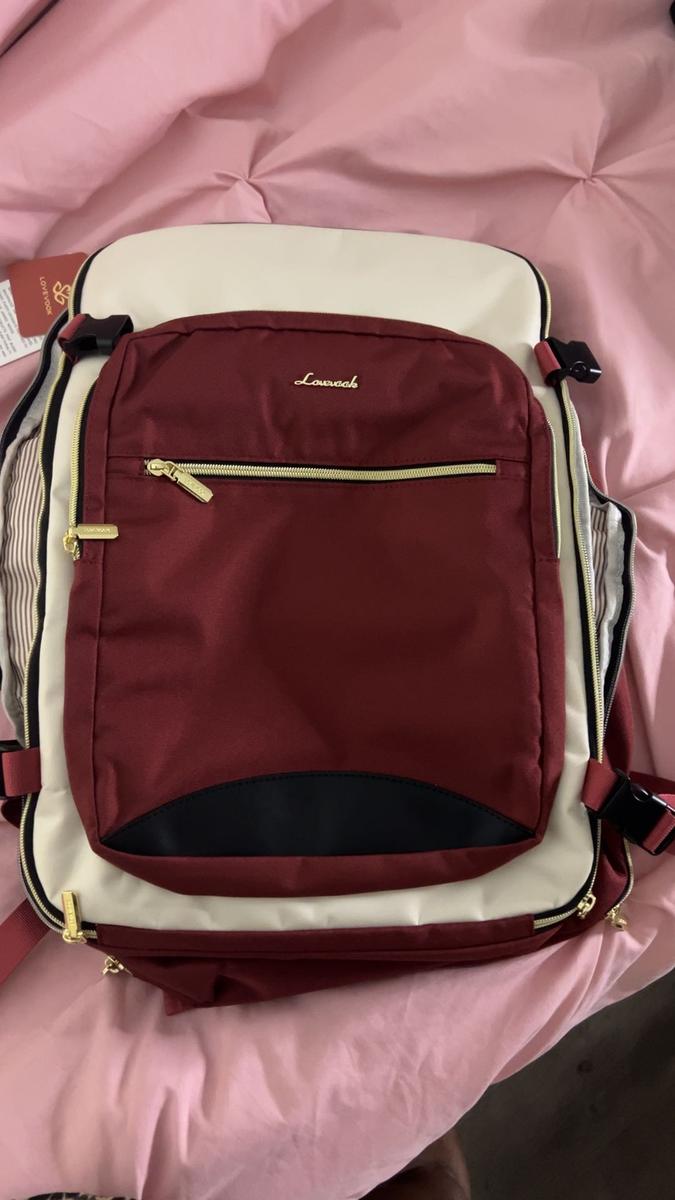 Item: Wine Red-beige-black, 50L