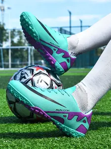 New Youth Football Shoes Recommendation, School Student Competition Training Low Top Nails Wear-Resistant Anti-Slip Grip Unisex Adults Soccer Shoes Turf Shoes