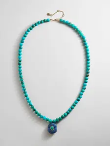 Janelle Semi-Precious Necklace - Turquoise
