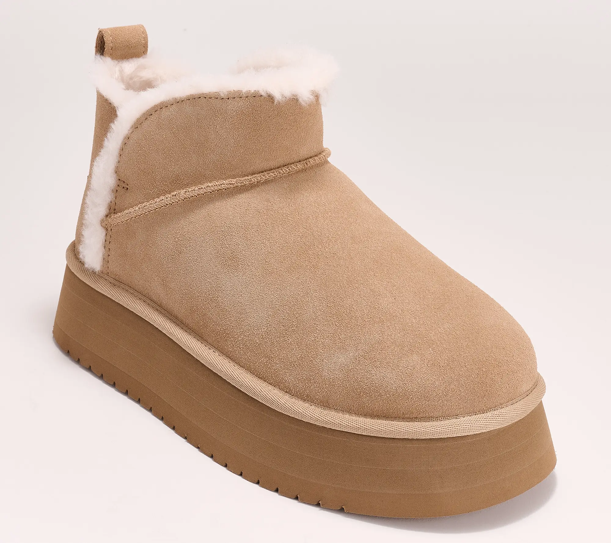Koolaburra by UGG Suede Platform Ultra Mini Boots
