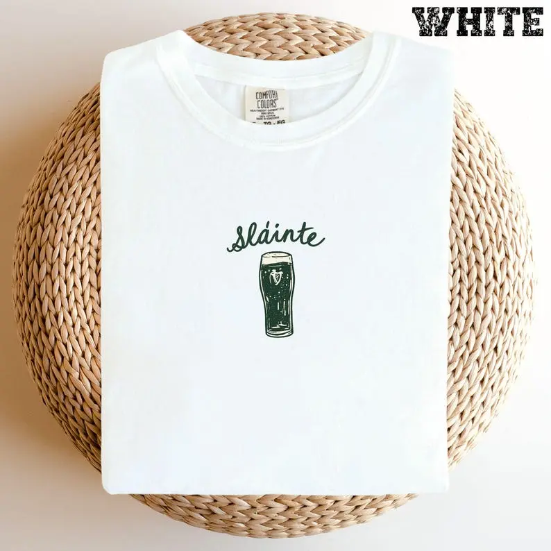 Sláinte Guinness Shirt: Irish St. Patrick's Day Tee