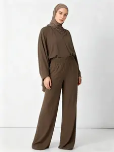Women's Loose Fit Long Pants, Breathable Linen Fabric, All Season Comfortable Casual Wear, Daily Use & Versatile Design