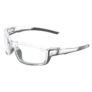 MCR Safety Swagger SR4 Safety Glasses with Clear Frame and Clear Lens