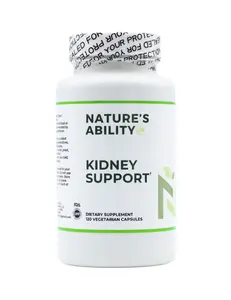 Nature's Ability Kidney Support Supplement with Cranberry, Nettle, Turmeric, Green Tea, Urinary Tract Health, 120 Vegetarian Capsules