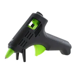 GM-160 Compact Mini High-Temperature Hot Glue Gun – Black, Ideal for Crafting