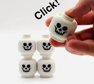 Skeleton Head Fidget Clicker