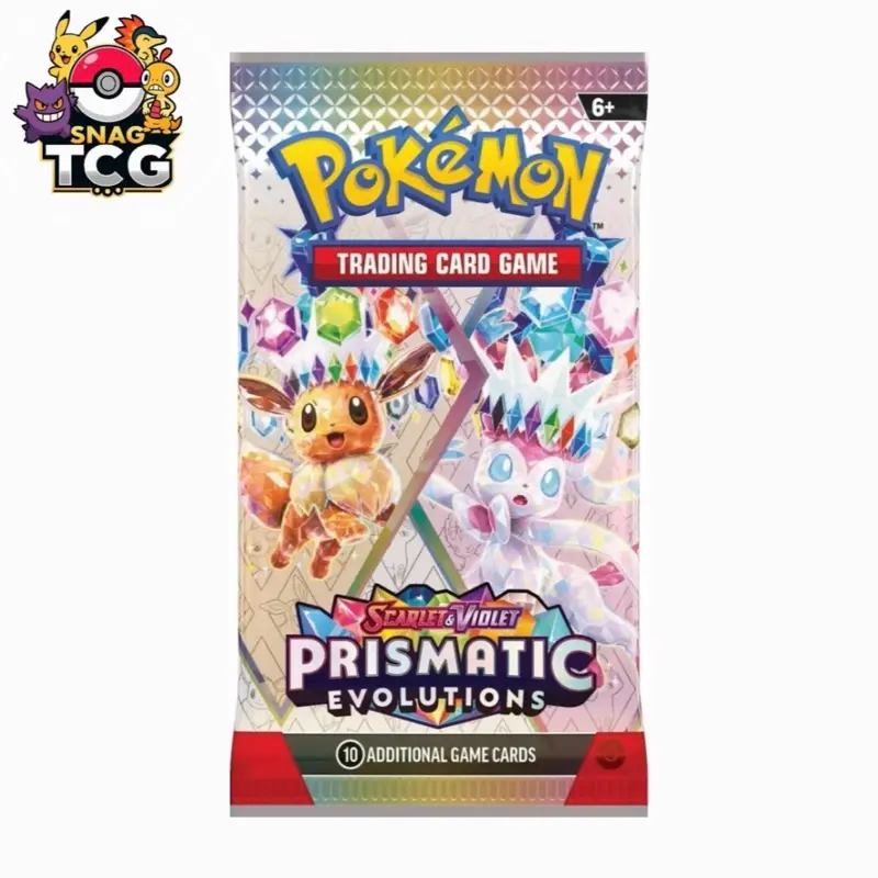 Pokémon Prismatic Booster Pack - (snag 10 cards inside)