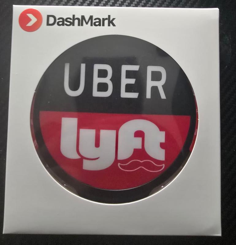 RideShare Driver Delivery LED Sign with Automatic Light Sensor Day OFF Night ON Energy Efficient Car Window Light Customizable & Versatile