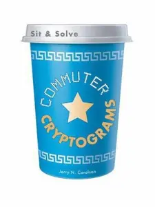 USED-Sit & Solve Commuter Cryptograms (Sit & Solve Series) by Jerry N. Carolson (Paperback)
