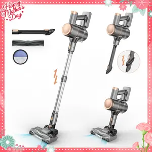 [Mother's Day Gifts] N8 Cordless Stick Vacuum Cleaner 25Kpa 40 Mins Runtime Lightweight Stick Vacuum,Self-Standing Rechargeable Vacuum Cleaners for Pet Hair,Carpet,Hardwood Floor