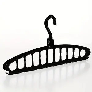 Cross-Border Eleven-Hole Multi-Function Rotating Invisible Hanger, Dormitory Home Bedroom Closet Storage, Trendy Fashion Accessory