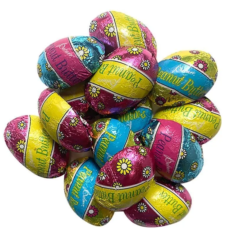 Palmer Easter Chocolatey Peanut Butter Half-Egg Candy, 4 lb Package