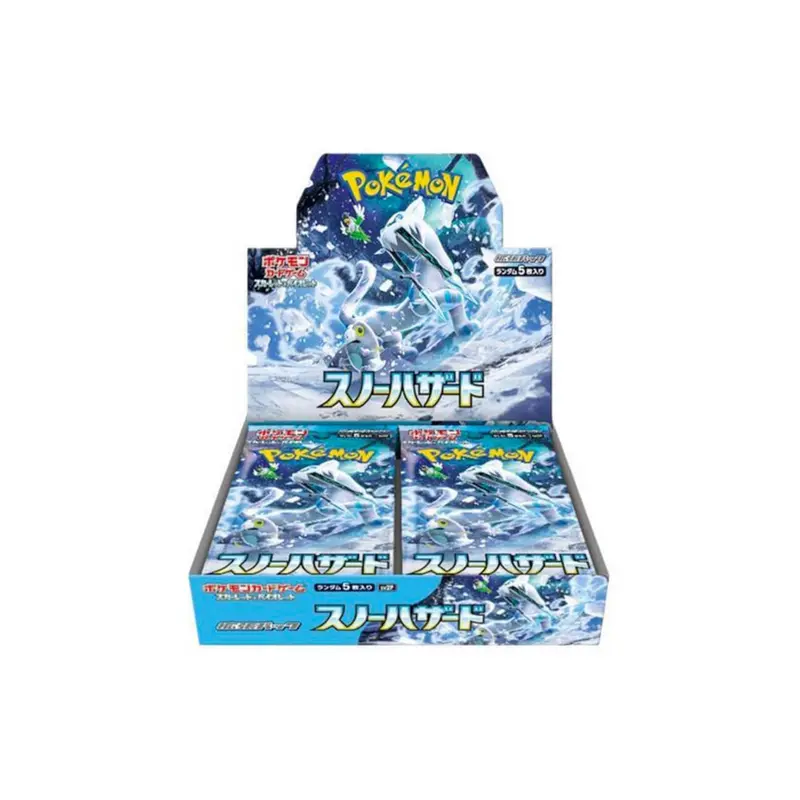 snow hazard pokemon card list Pokémon Trading Card Game SV2P Scarlet & Violet Booster Box Snow Hazard  Japanese Sealed main image 0