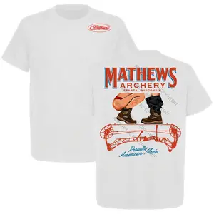 2025 Funny Mathews Archery 2 Sided T-Shirt, Gift for Mathews Archery Fans, Unisex Short Sleeve Casual 100% Cotton, Tactical Gear, Made in USA