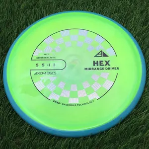 Axiom PLC Neutron Soft Hex - 177.2g - Blue Rim Green