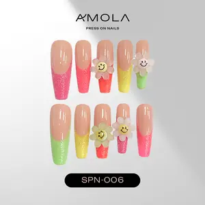 [Not For Sale] Free Nail Set (Neon Pop - Spinning Collection)
