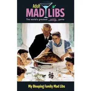 My Bleeping Family Mad Libs: World's Greatest Word Game -- Molly Reisner, Paperback