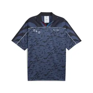 PUMA Mens X Squid Game Graphic Replica Jersey Casual - Blue