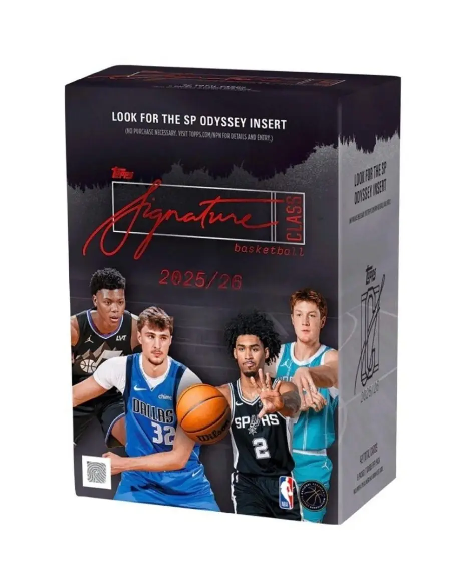 2025-26 Topps Signature Class Basketball Sealed Blaster Box