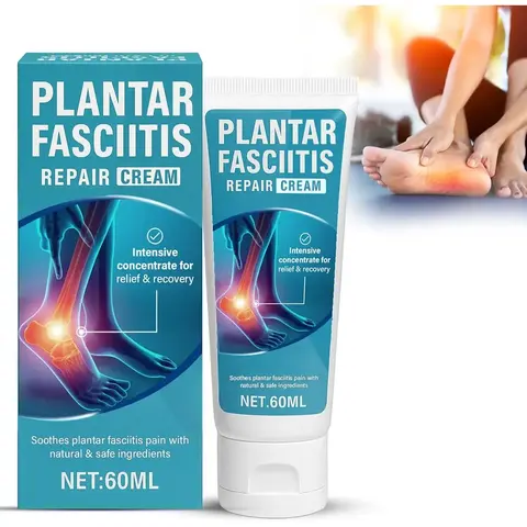 Ginger & Cinnamon Wellness Penetrating Hand & Foot Therapy Cream - Plantar Fasciitis Treatment, Heel Pain Relief, Cracked Feet Care for Runners & All-Day Workers, Maximum Strength Gentle, Lightweight & Absorbent
