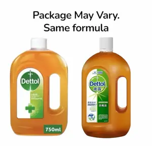 Dettol Antiseptic Disinfectant Liquid 750ml - Effective Disinfection Solution for Various Surfaces