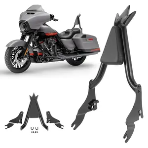 24inch Detachable Passenger Sissybar Backrest for Harley Touring Street Glide Road Glide Road King Electra Glide 2009-2024