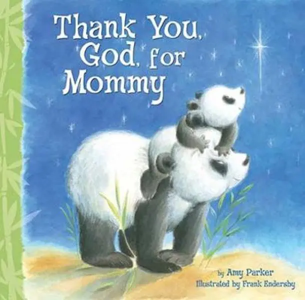 Used Condition Board Book - Thank You, God, for Mommy by Amy Parker, English, for Mom/Mother, Ideal for Bedtime Routines, Features Rhyming Text
