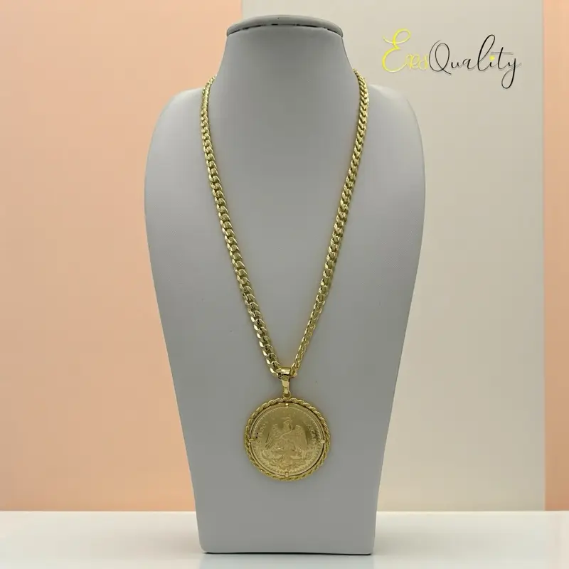 N73 Centenario Necklace - Gold Plated 14k
